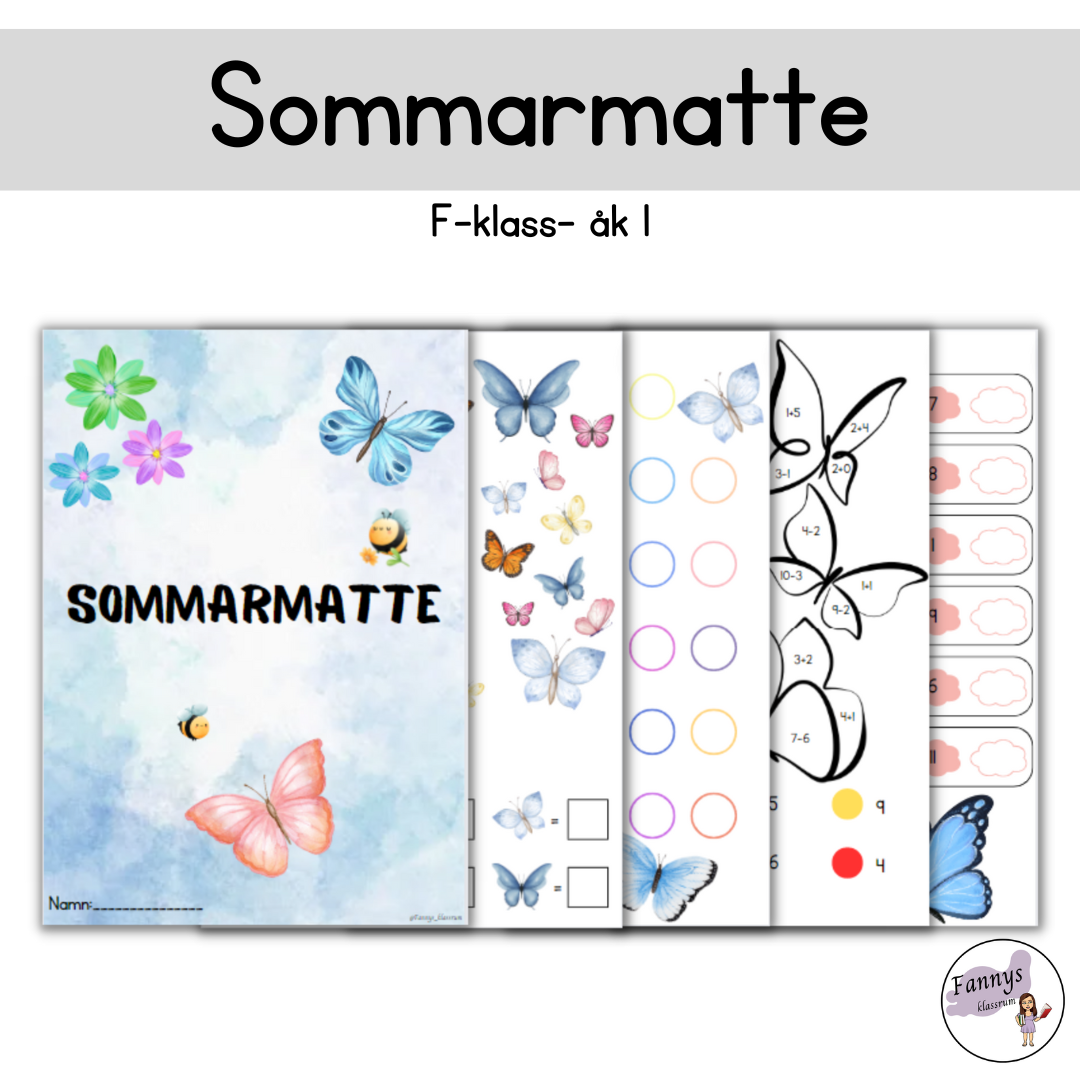 Sommarhäfte matematik F-1