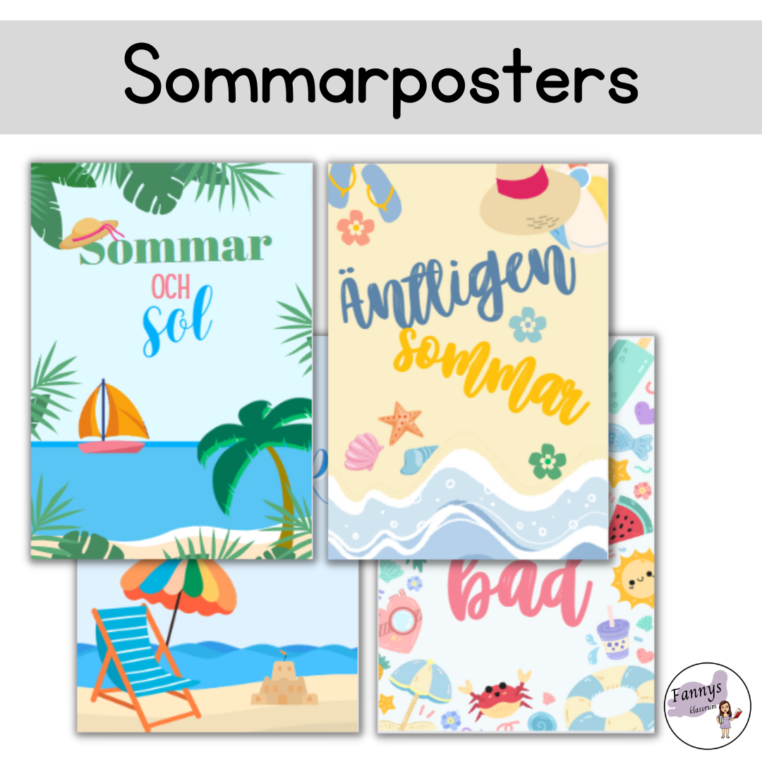 Sommarposters