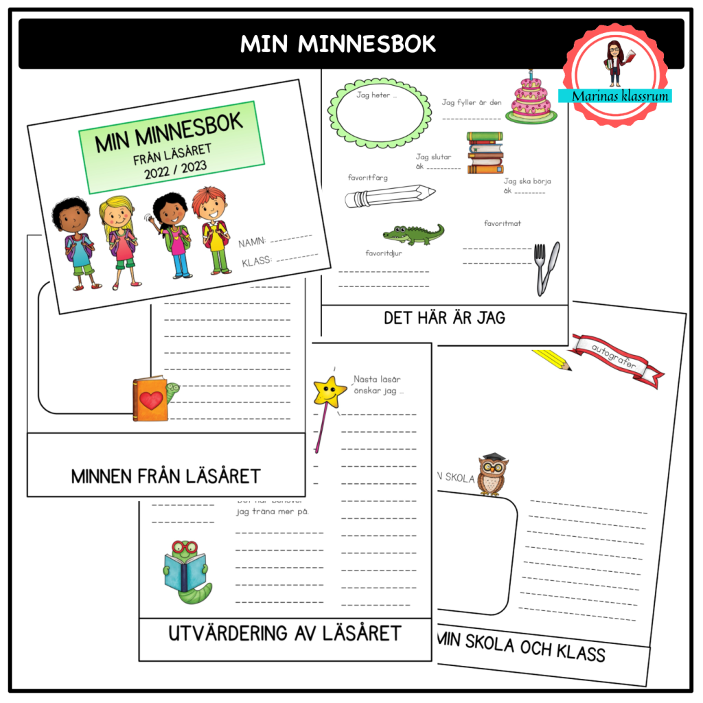 Min minnesbok – ”flipp-bok”