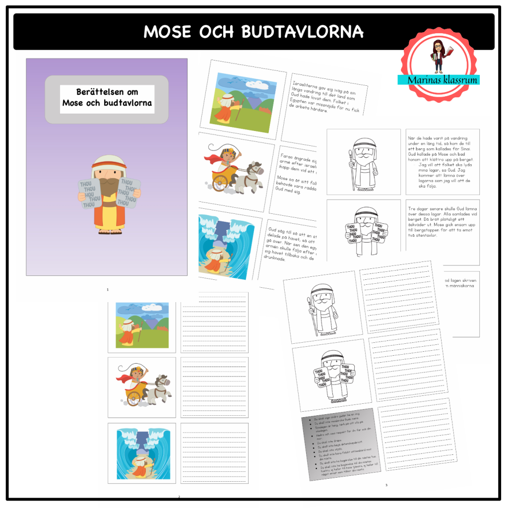 Berättelsen om Mose och de tio budorden