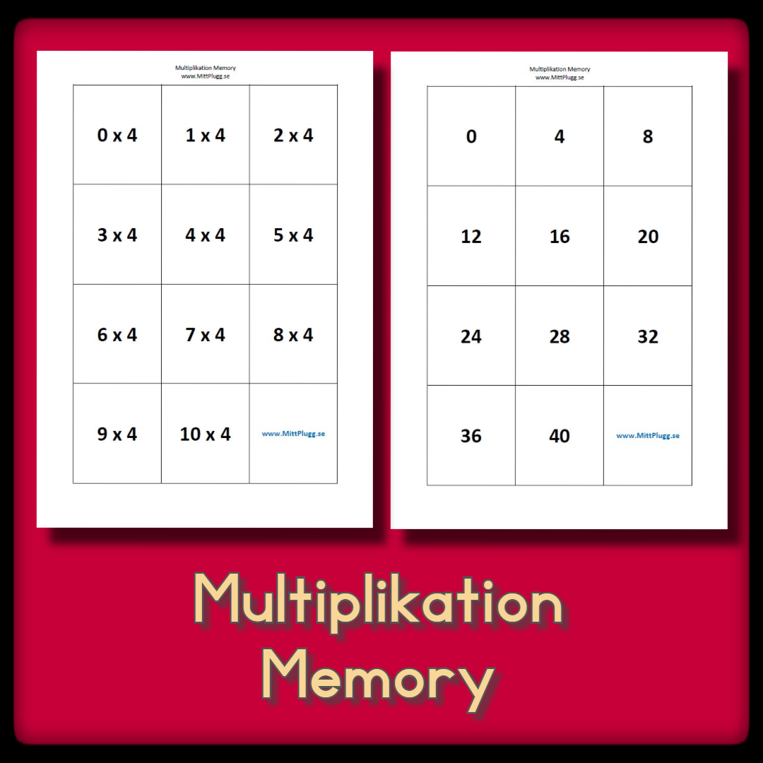 Multiplikation Memory