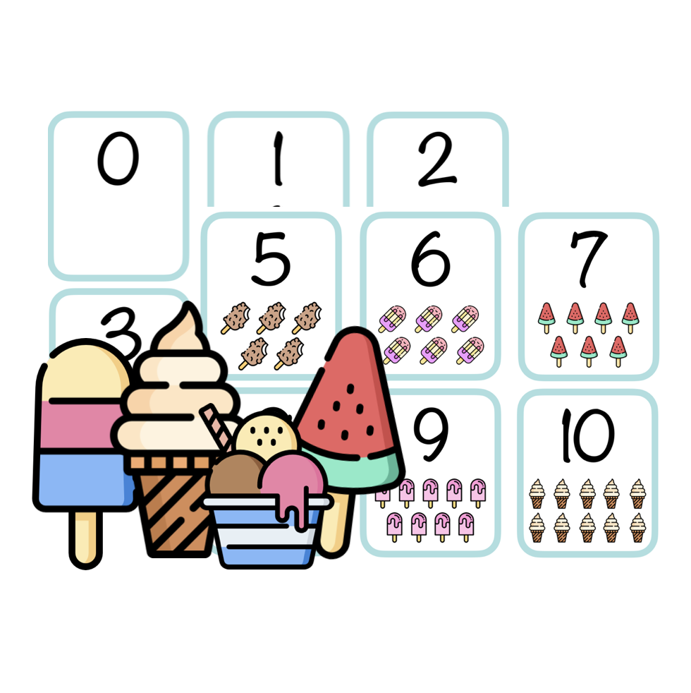 Träna 10-kompisar med glass!