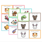 Paket: I have – who has? Pets (två nivåer och ord-kort) - bild 1