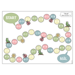 Mattespel – ”Lilla plus 4” småkryp - bild 1