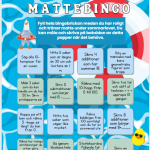 Paket med 3 st sommarlovsbingon läs, matte och idrott - bild 2