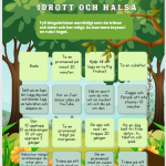 Paket med 3 st sommarlovsbingon läs, matte och idrott - bild 4