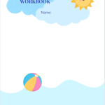 Häfte med sommartema på enkel engelska - bild 2