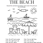 Häfte med sommartema på enkel engelska - bild 4