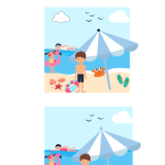 Häfte med sommartema på enkel engelska - bild 8