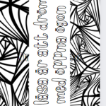 27 bokmärken att färglägga - bild 13