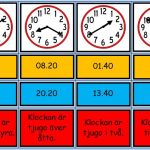 Klockan – para ihop digitala tider, analog tid och uttryck - bild 3