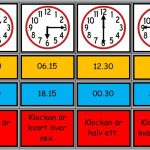Klockan – para ihop digitala tider, analog tid och uttryck - bild 5