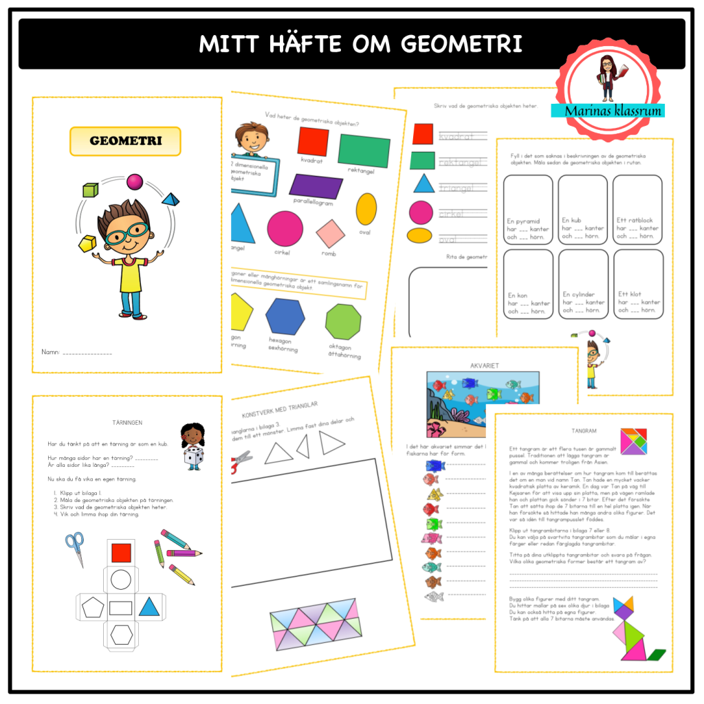 Mitt häfte om geometri