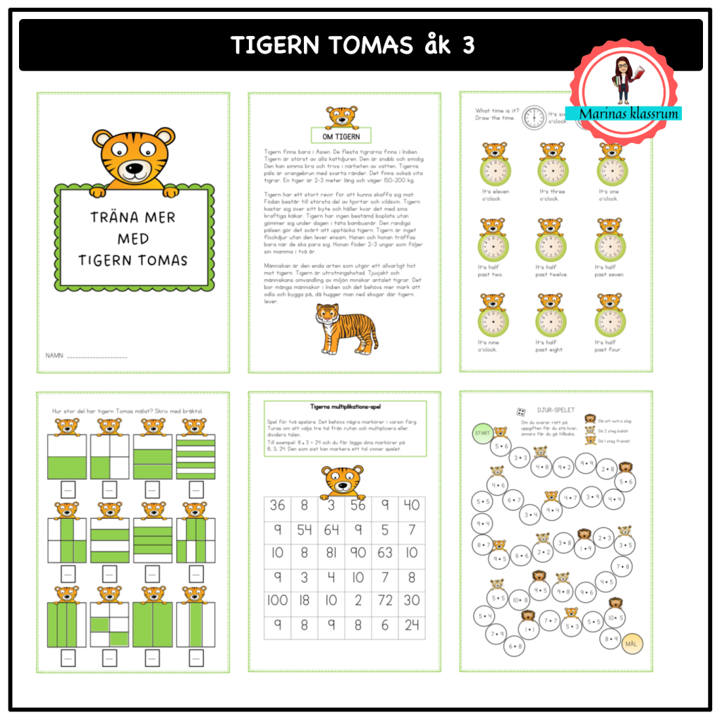 Tigern Tomas åk 3