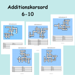 Additionskorsord 6-10 - bild 1