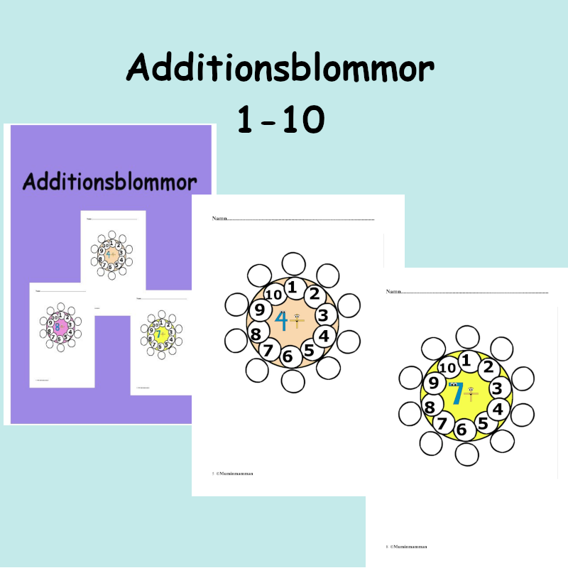 Additionsblomor 1-10