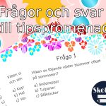 Tipspromenad – Sommartema, Växter – A5 - bild 1