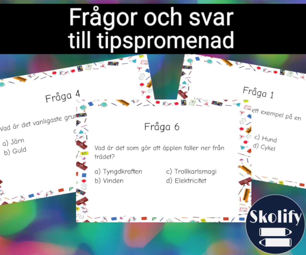 Tipspromenad – NO / Naturvetenskap – A5