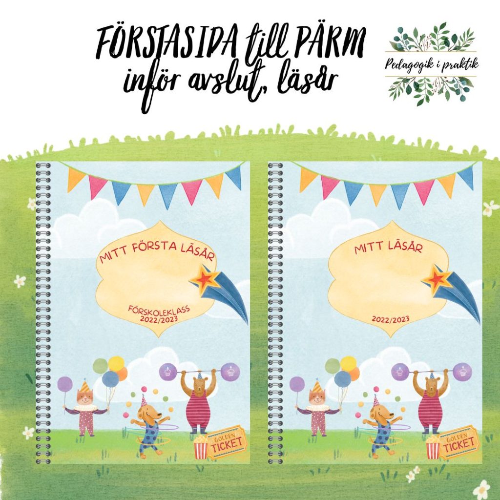 Förstasida till avslutningspärm