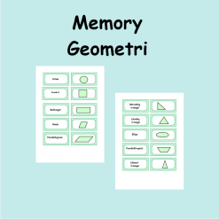 Memory Geometriska figurer