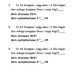 Multiplikation och division hör ihop - bild 4