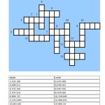 Subtraktionkorsord 1-5 - bild 3