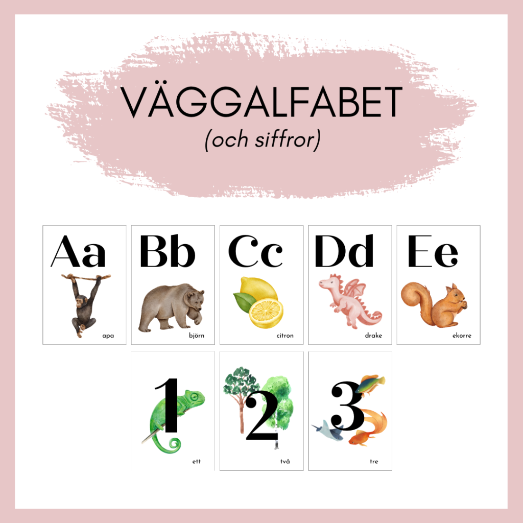 Väggalfabet