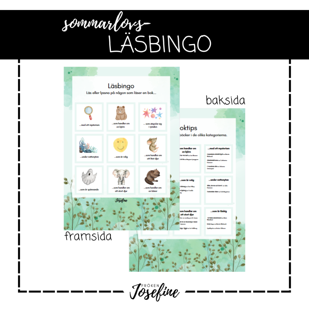 Läsbingo sommar
