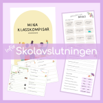 Inför skolavslutningen – Mina klasskamrater - bild 1