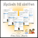 NYCKELN TILL SKATTEN (Läsförståelsefrågor) - bild 2