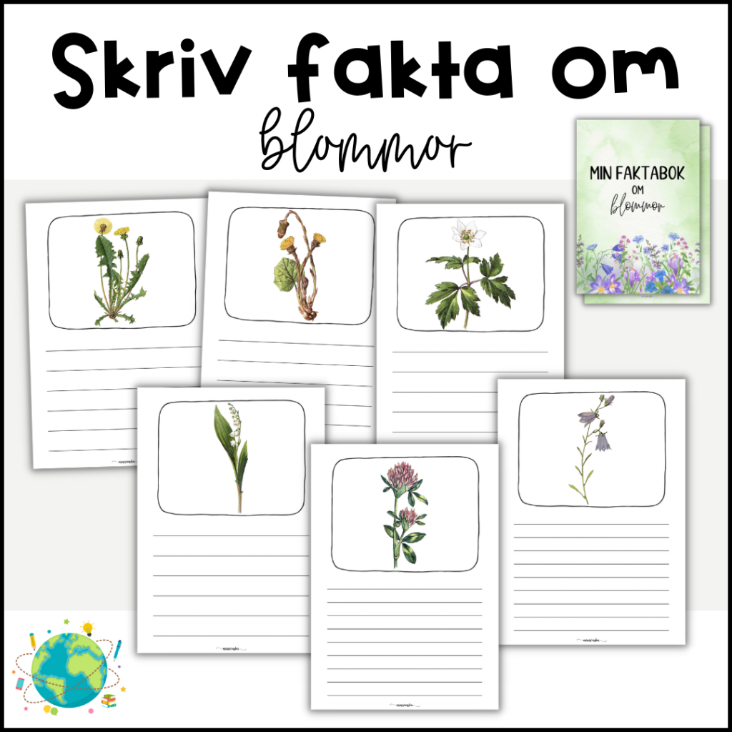 Min faktabok om blommor