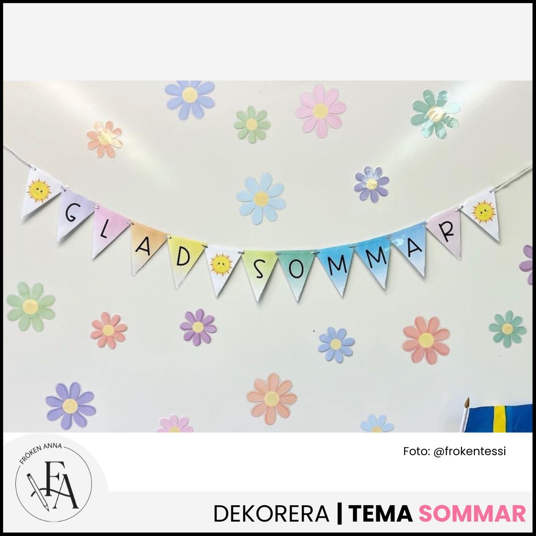 Glad sommar - vimpel