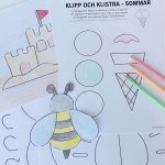 Klipp och klistra – tema sommar - bild 3