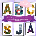 Alfabet till väggen – A3 & A4 - bild 1