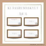 Klassrumsskylt för år 4-6 - bild 2