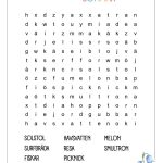 Ordgömmor – 6 stycken – sommar edition (+facit) - bild 2