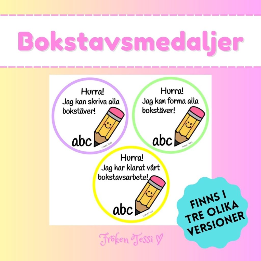 Bokstavsmedaljer