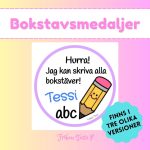 Bokstavsmedaljer - bild 2