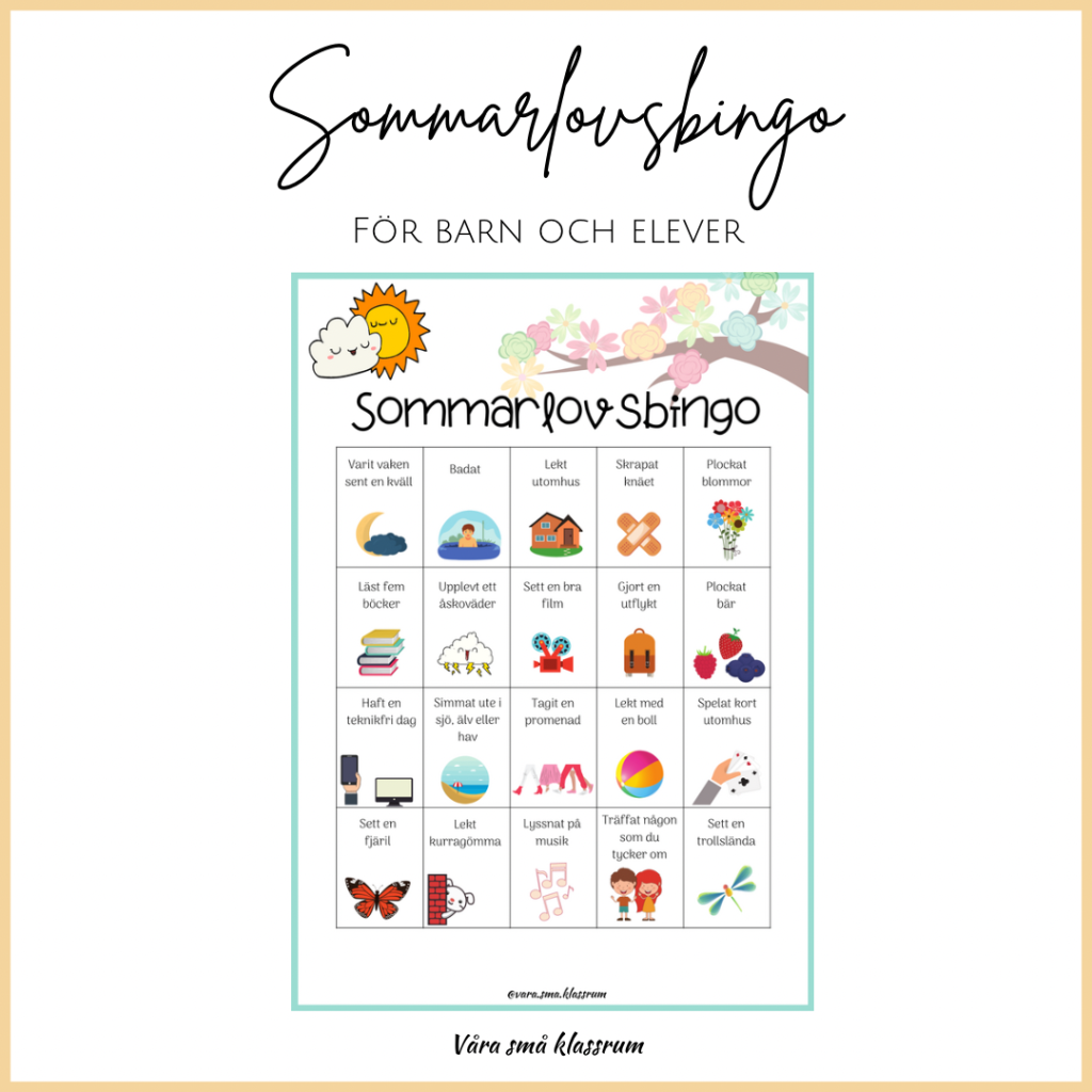 Sommarbingo