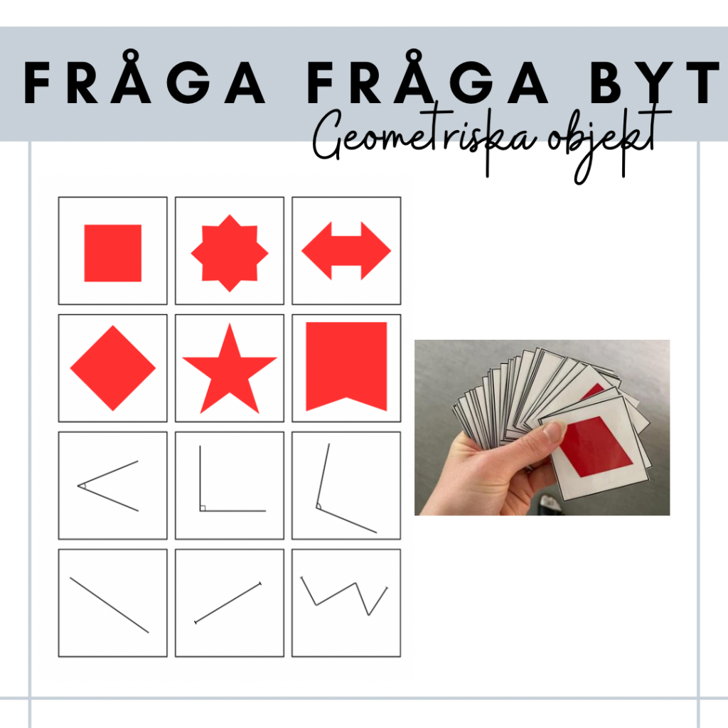 Fråga, fråga, byt – Geometriska objekt