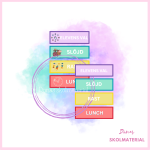 Färgglada ämnesskyltar - bild 2