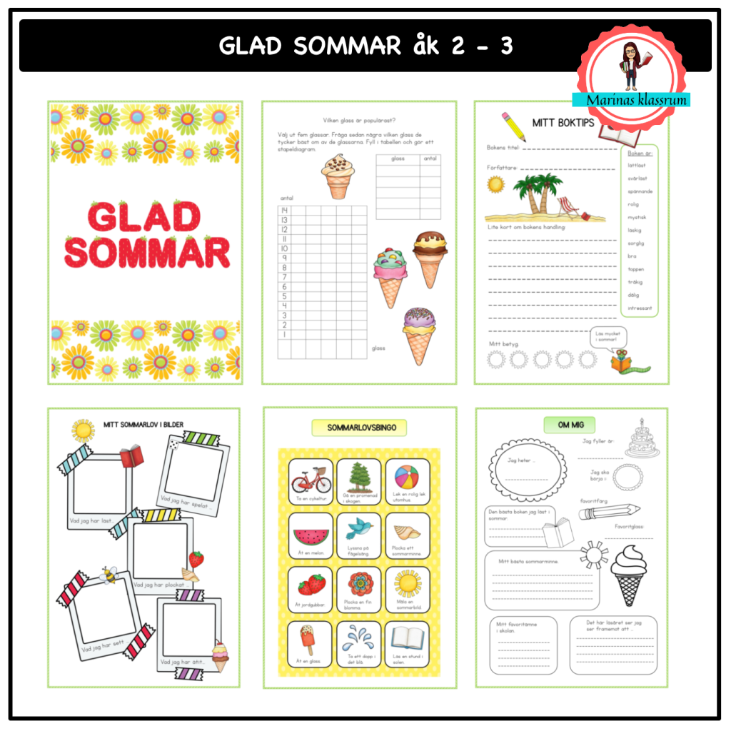 Glad sommar åk 2-3