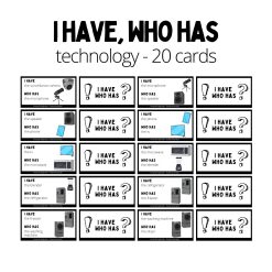 I have, who has domino - technology 20 cards