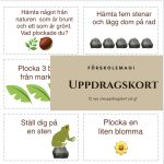 Uteuppdragskort 12 st /kort - bild 1
