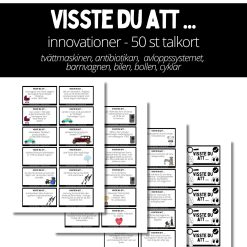 Visste du att ... 50 talkort (Innovationer 1)