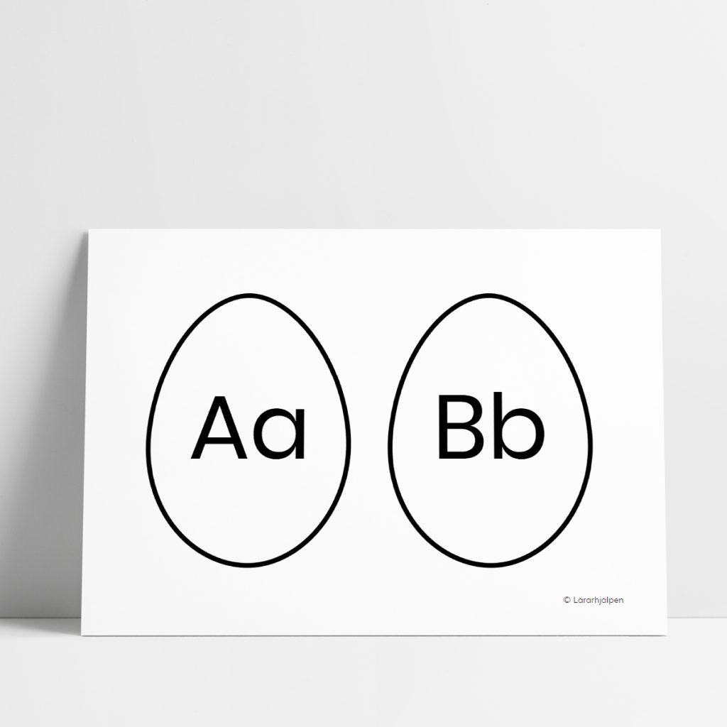 Bokstavsjakt – ägg