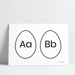 Bokstavsjakt - ägg