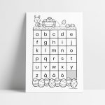 Bokstavsjakt – bingobricka - bild 2