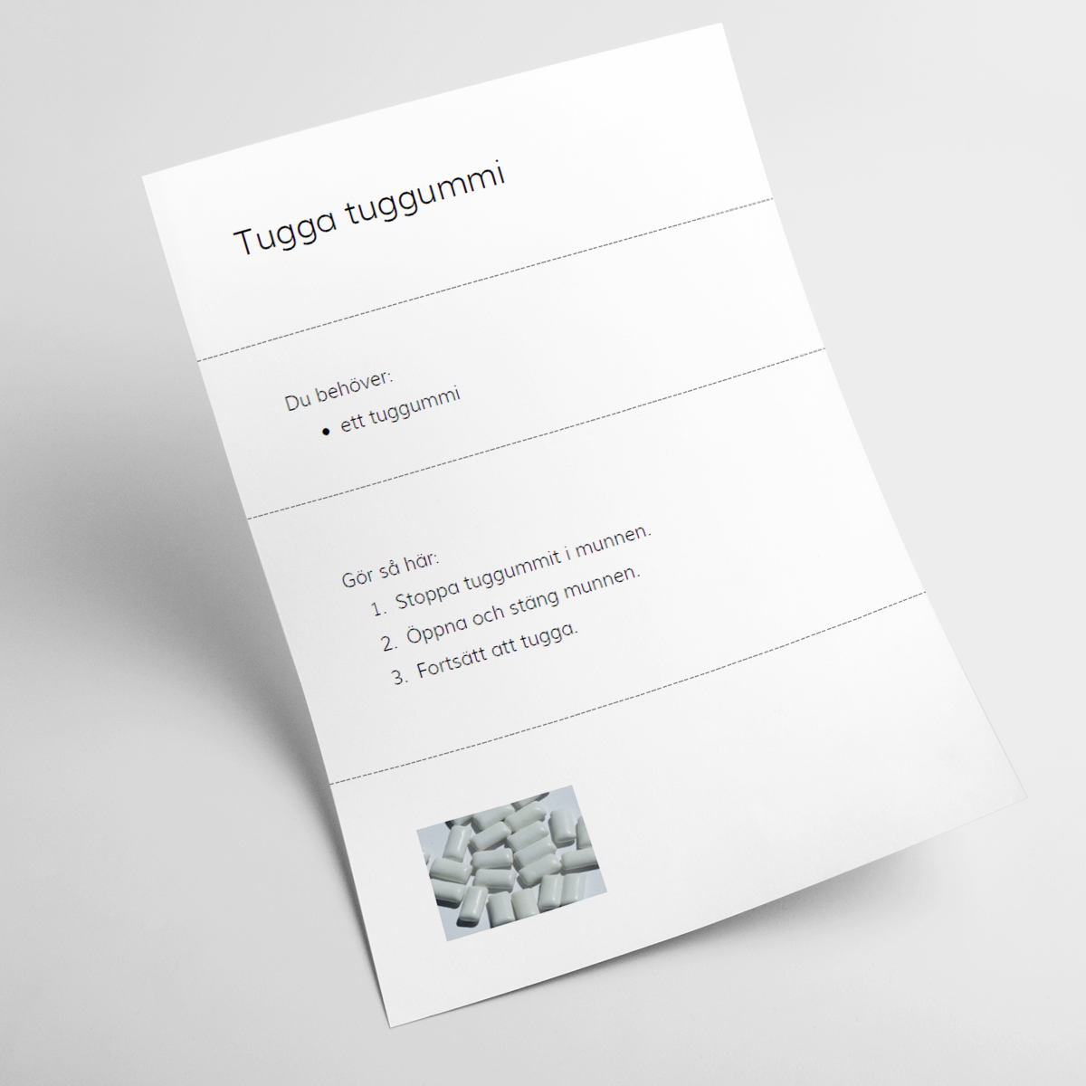 Exempeltext - instruerande text