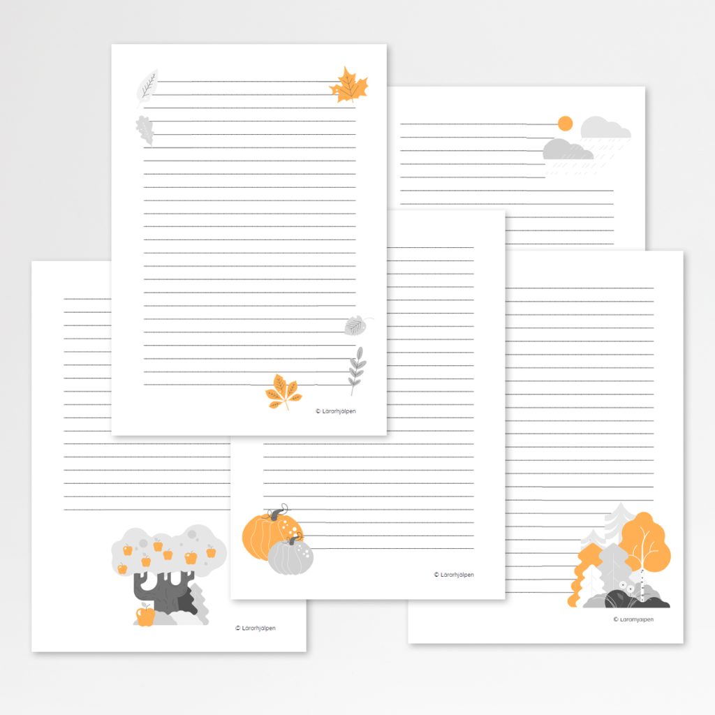 Tomma rader – höst